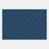 裁縫日本のパターンのラッピング紙 ラッピングペーパーシート (正面)