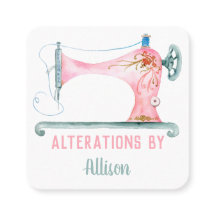 裁縫機のシームストレス水彩