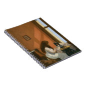 裁縫機の女の子（Edward Hopper著） ノートブック (右側)