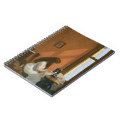 裁縫機の女の子（Edward Hopper著） ノートブック (左側)