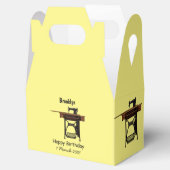 裁縫機の漫画イラストレーション フェイバーボックス (オープン)