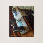 裁縫機械とピンクッション ジグソーパズル (縦)