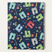 裁縫機械のシームストレスパターンプランナー プランナー手帳 (裏面)