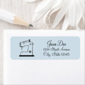 裁縫機械スケッチ♥工芸品 ラベル (インサイチュ)