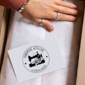 裁縫機械フローラは愛で手作り ラバースタンプ