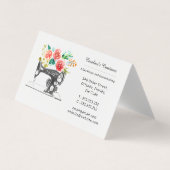 裁縫機械フローラテーラークラフター 名刺 (正面)