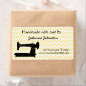 裁縫機械ラベル大型で手作り ラベル (インサイチュ)