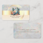 裁縫機械代替オパールホログラフィック 名刺 (正面/裏面)