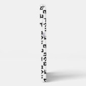 裁縫機械工芸イニシャル iPhoneケース (左側面)