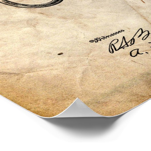 裁縫機械特許 ポスター (角)