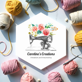 裁縫機械白黒シーメストテーラー ペーパーコースター