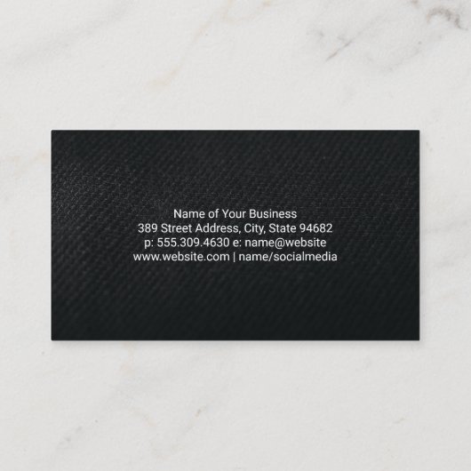 裁縫機械花 | 船乗り 名刺 (裏面)