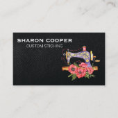 裁縫機械花 | 船乗り 名刺 (正面)