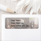 裁縫機械 – レザー – サドル下水 ラベル (インサイチュ)