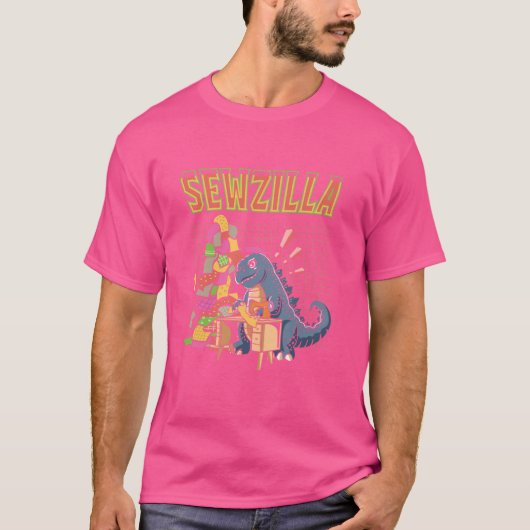 裁縫機械 – 下水手工芸シーストレス裁縫 Tシャツ (正面)