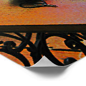 裁縫機械（布付） ポスター (角)