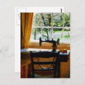 裁縫機械（窓） ポストカード (正面/裏面)