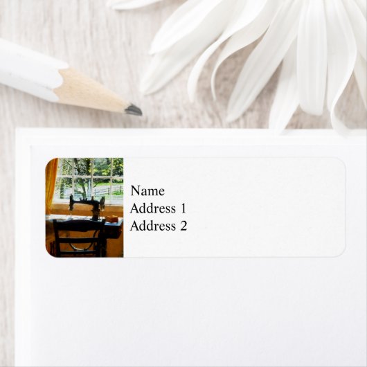 裁縫機械（窓） ラベル (インサイチュ)