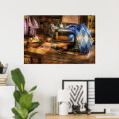 裁縫機械 – 裁縫機械III ポスター (ホームオフィス)