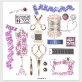 裁縫機海員キルティング裁縫 シール