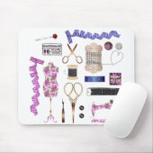 裁縫機海員キルティング裁縫 マウスパッド (マウス)