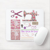 裁縫機海員キルティング裁縫 マウスパッド (マウス)