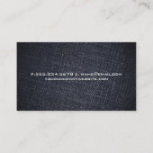 裁縫機 | デニム 名刺 (裏面)