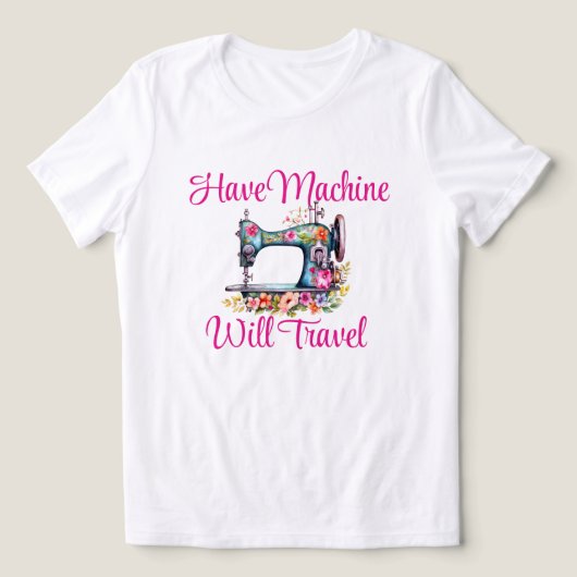 裁縫機 トライブレンドＴシャツ (デザイン正面)