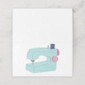 裁縫機 プレイスカード (外部開封)