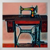 裁縫機 ポスター (正面)