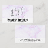 裁縫機 | マネキン 名刺 (正面/裏面)