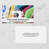 裁縫機 | ワードローブ 名刺 (正面/裏面)