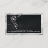 裁縫機 |大理石縁ど 名刺 (裏面)