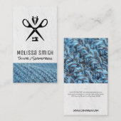 裁縫機 | 船乗り | テーラーハサミ 名刺 (正面/裏面)