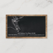 裁縫機 | 革縁ど 名刺 (裏面)