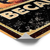 裁縫殺人は間違ったヴィンテージ ポスター (角)