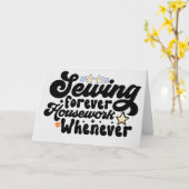 裁縫永久 カード (黄色い花)