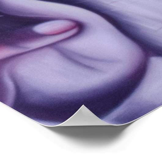 裁縫油絵の「オリジナル秘密」のポスター ポスター (角)