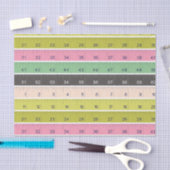 裁縫測定テープティッシュペーパー 薄葉紙 (クラフト)