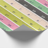 裁縫測定テープラッピング紙 ラッピングペーパー (角)
