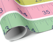 裁縫測定テープラッピング紙 ラッピングペーパー (ロールコーナー)