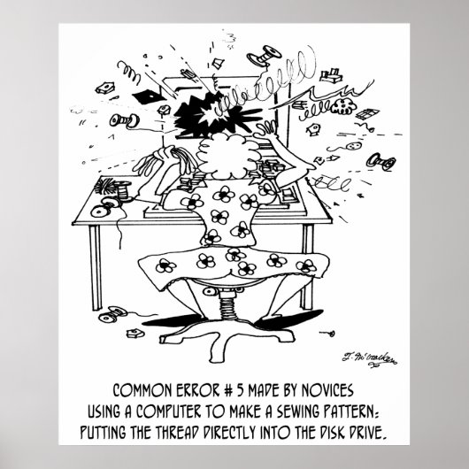 裁縫漫画4112 ポスター (正面)