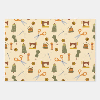 裁縫用の包み紙 ラッピングペーパーシート