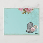 裁縫用はがき ポストカード (裏面)