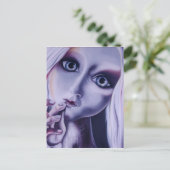 「裁縫秘密」のはがき ポストカード (スタンド正面)