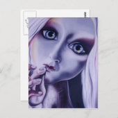 「裁縫秘密」のはがき ポストカード (正面/裏面)