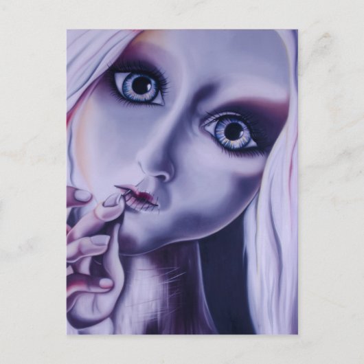 「裁縫秘密」のはがき ポストカード (正面)