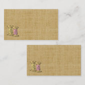 裁縫糸のバーラップの名刺 名刺 (正面/裏面)