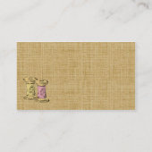 裁縫糸のバーラップの名刺 名刺 (裏面)