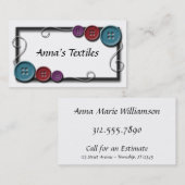 裁縫糸の名刺 名刺 (正面/裏面)